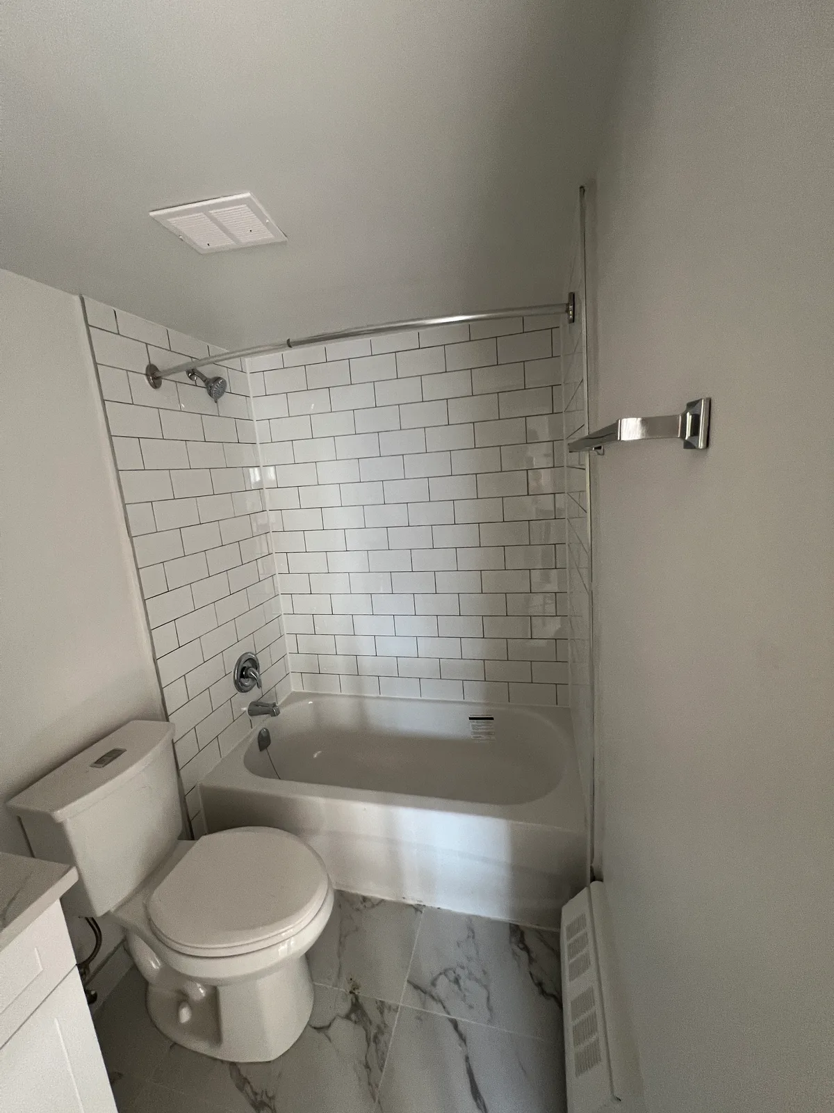 Finished bathroom and tub at Kingsbridge, Bathurst