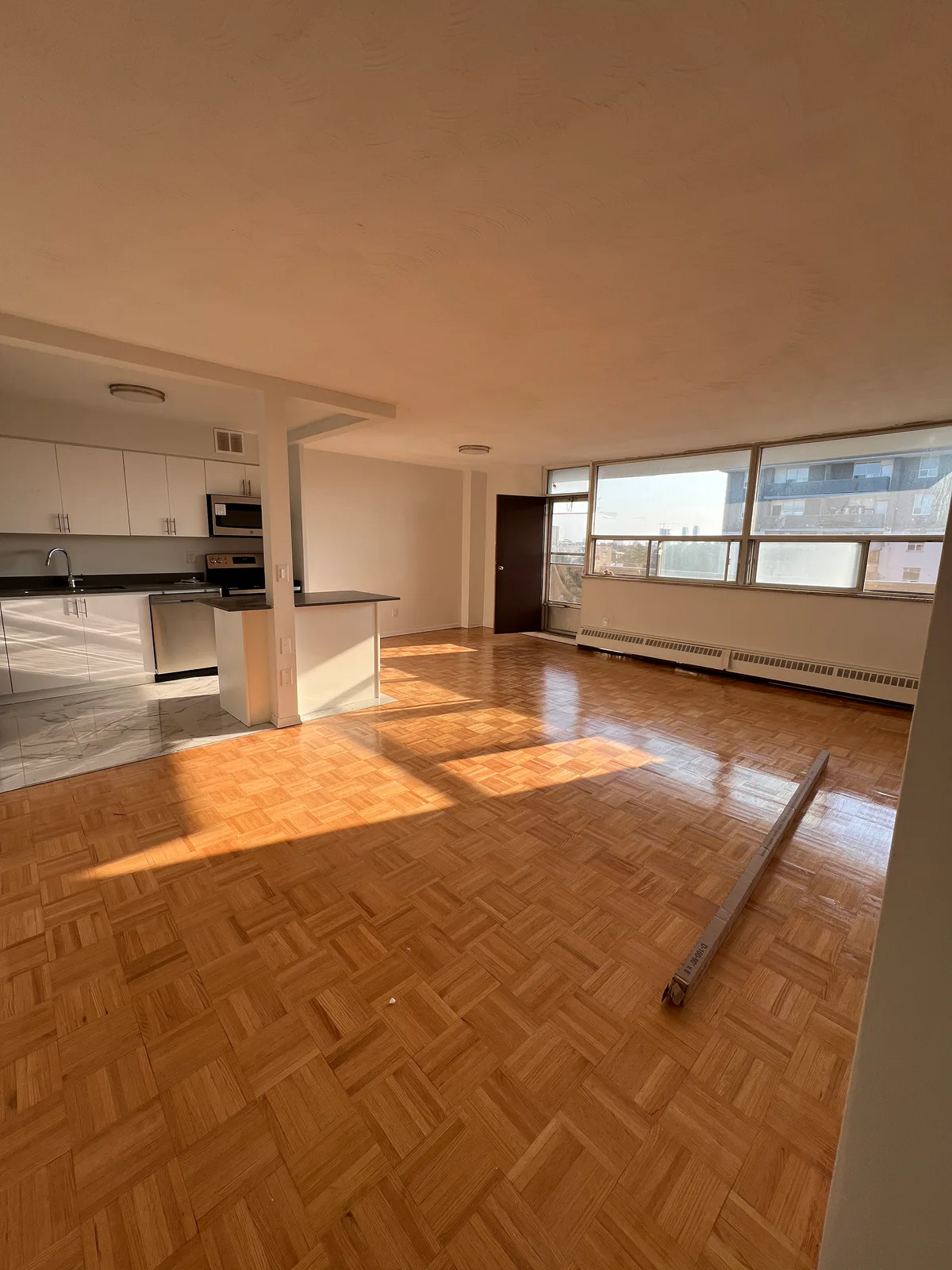 Completed open living area and kitchen at Kingsbridge, Bathurst